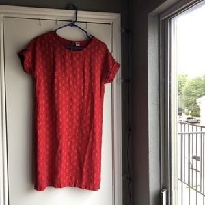 Boho Linen T Shirt Dress